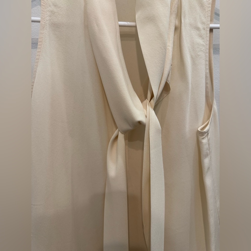 Theory Tie-Front Blouse - Picture 3 of 5